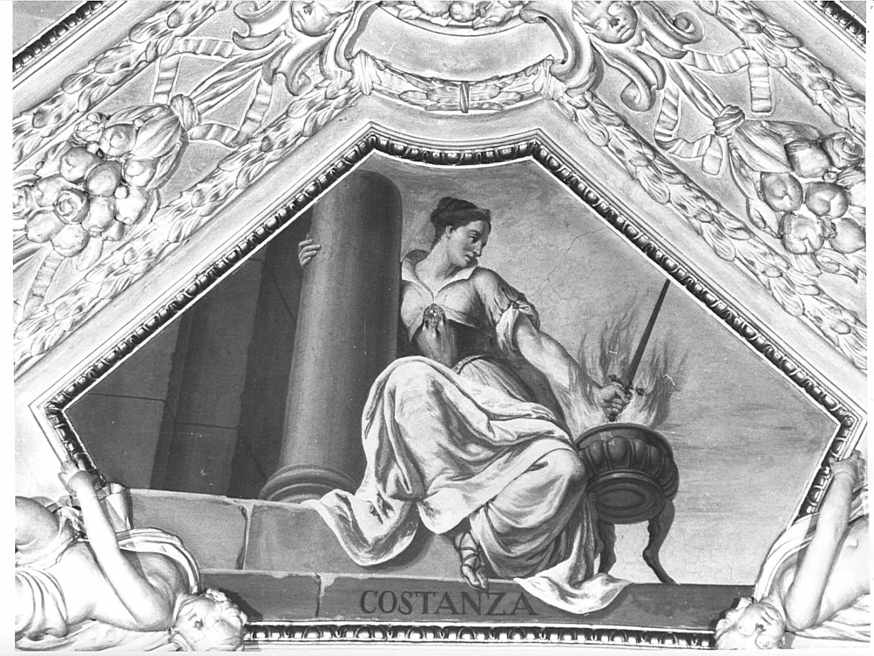  82-Vincenzo Angelo Orelli-allegoria della costanza - Alzano Lombardo, Bergamo 